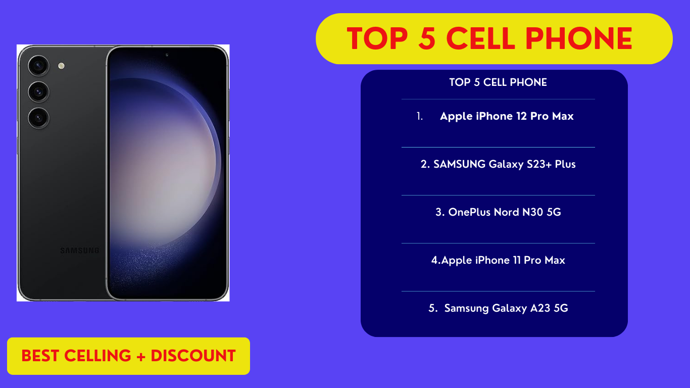 top 5 cell phone