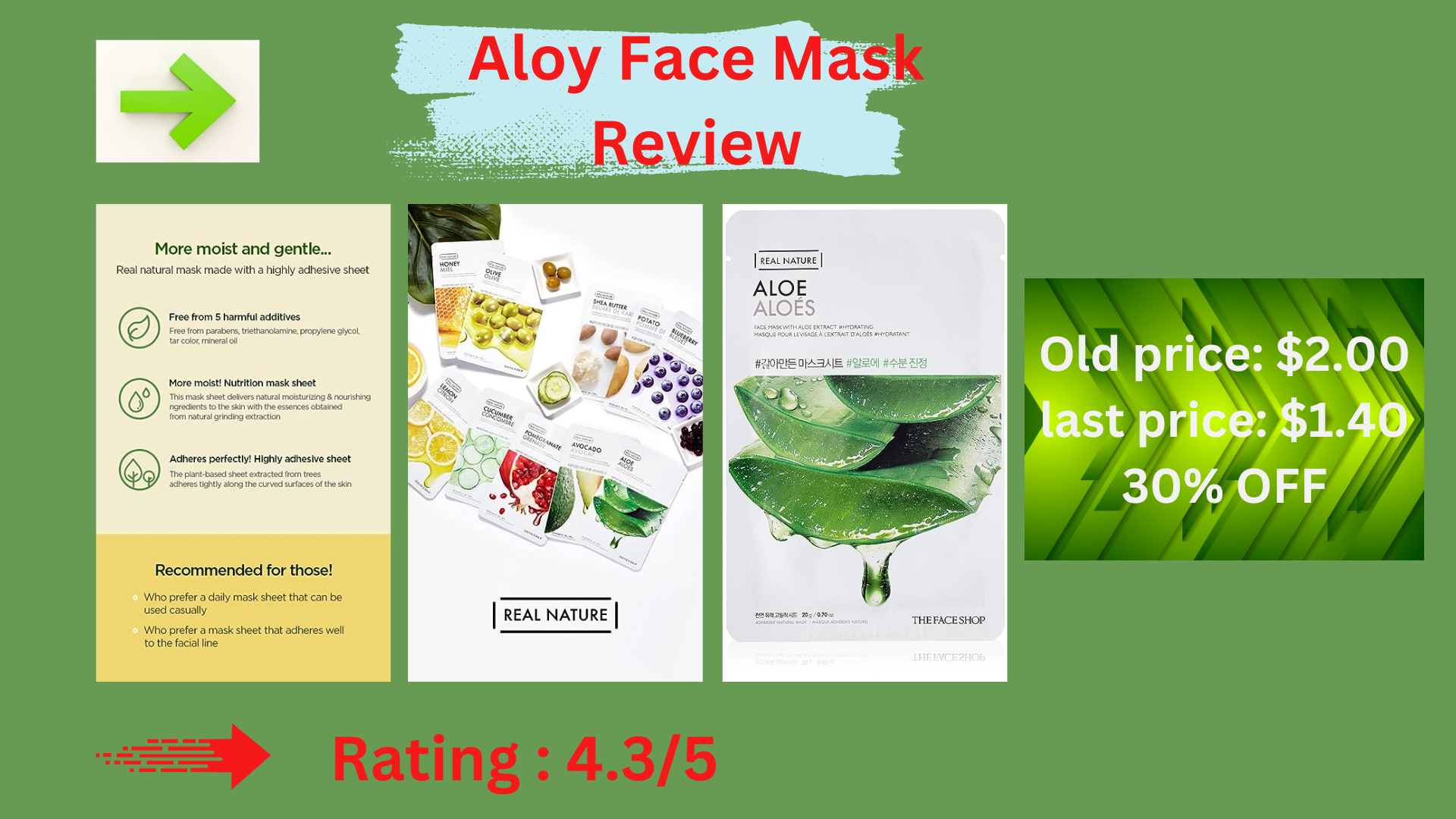 Aloys face mask review