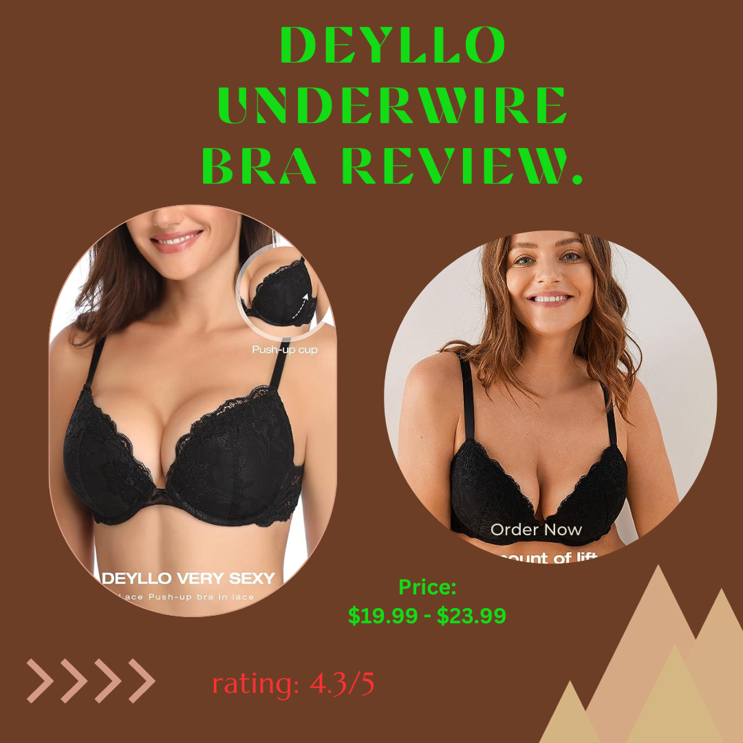 Deyllo underwire bra review