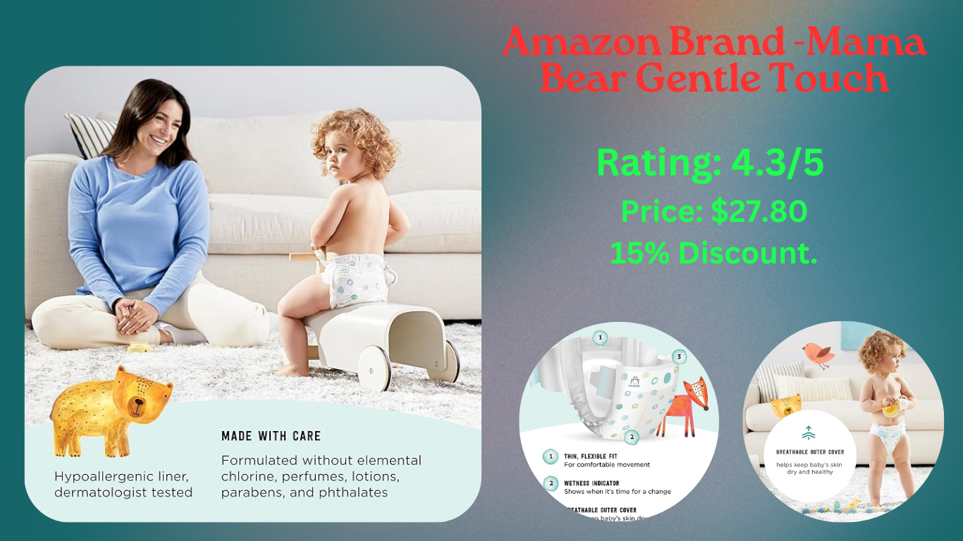 Mama Bear Gentle Touch diapers