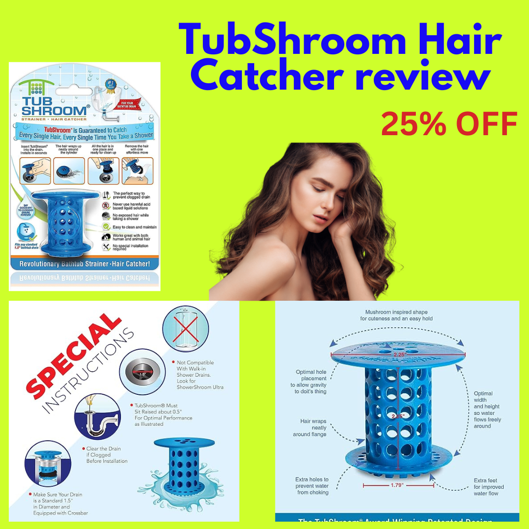 TubShroom Hair Catcher review