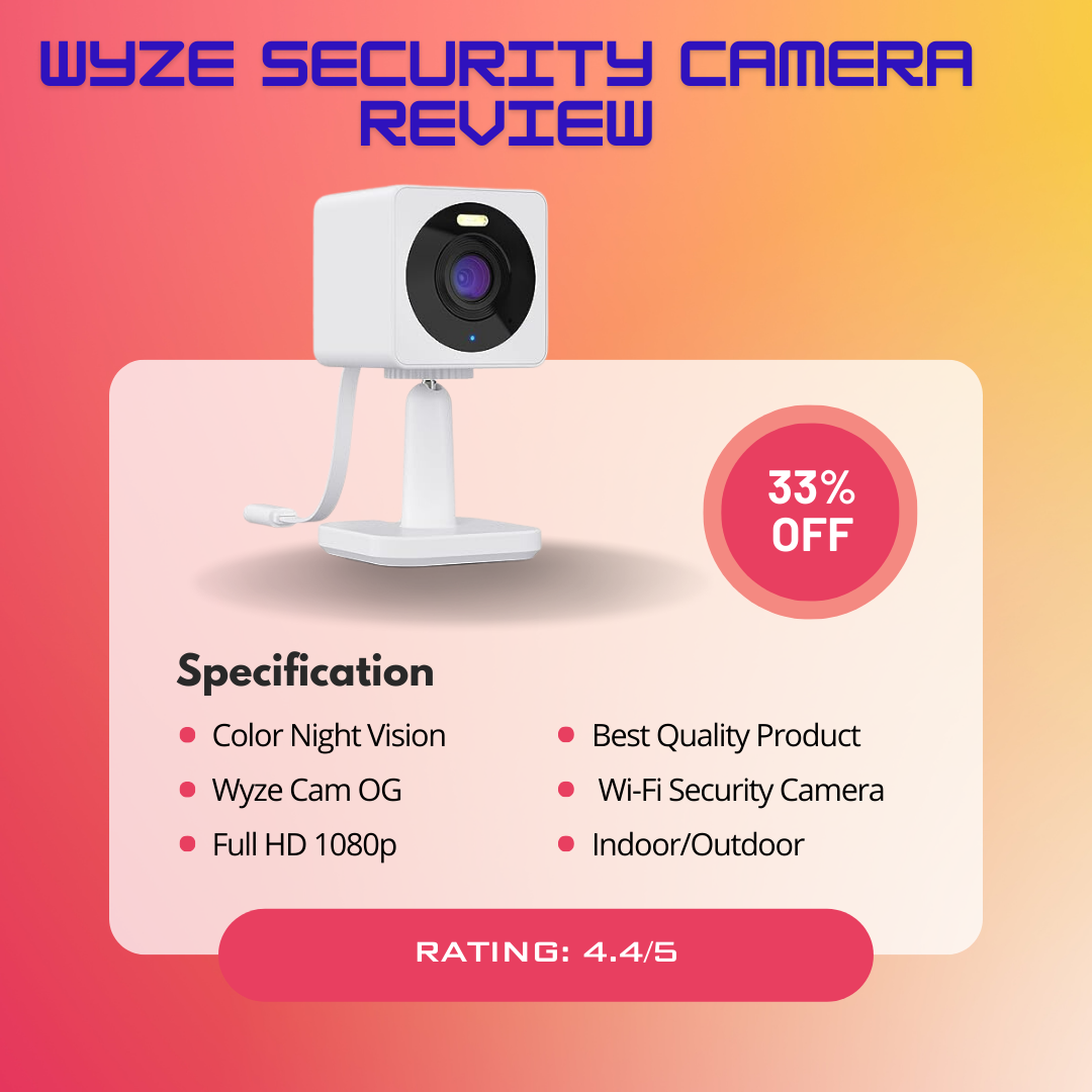 WYZE Security Camera review