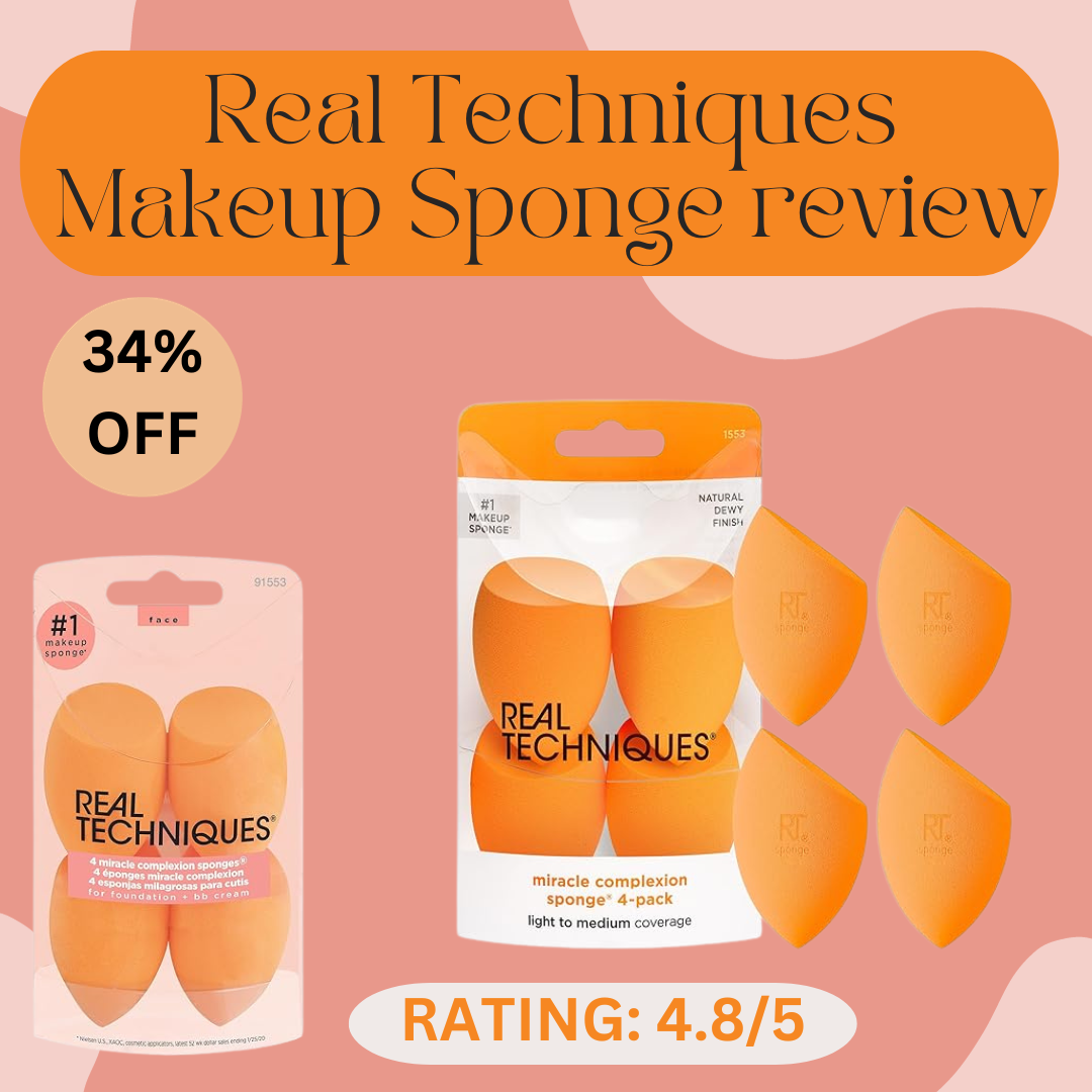 Real Techniques Makeup Sponge review