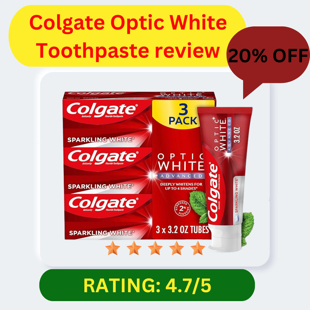 Colgate Optic White Toothpaste review