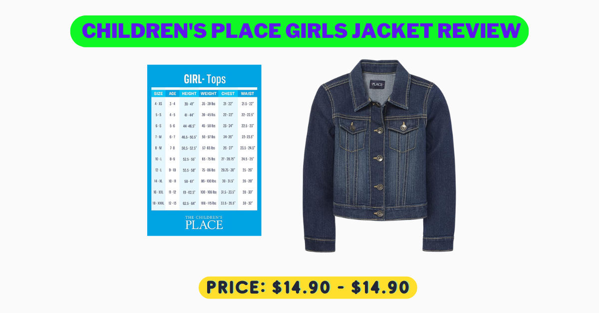 Children's Place Girls Jacket Review