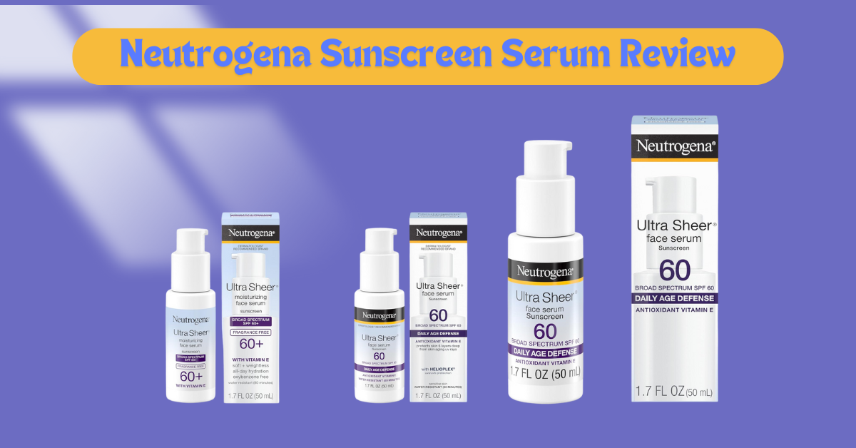 Neutrogena Sunscreen Serum Review