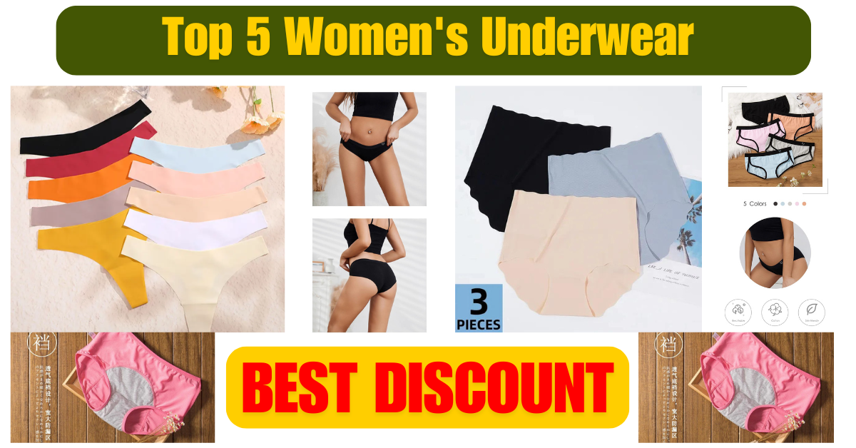 Top 5 Women's Underwear