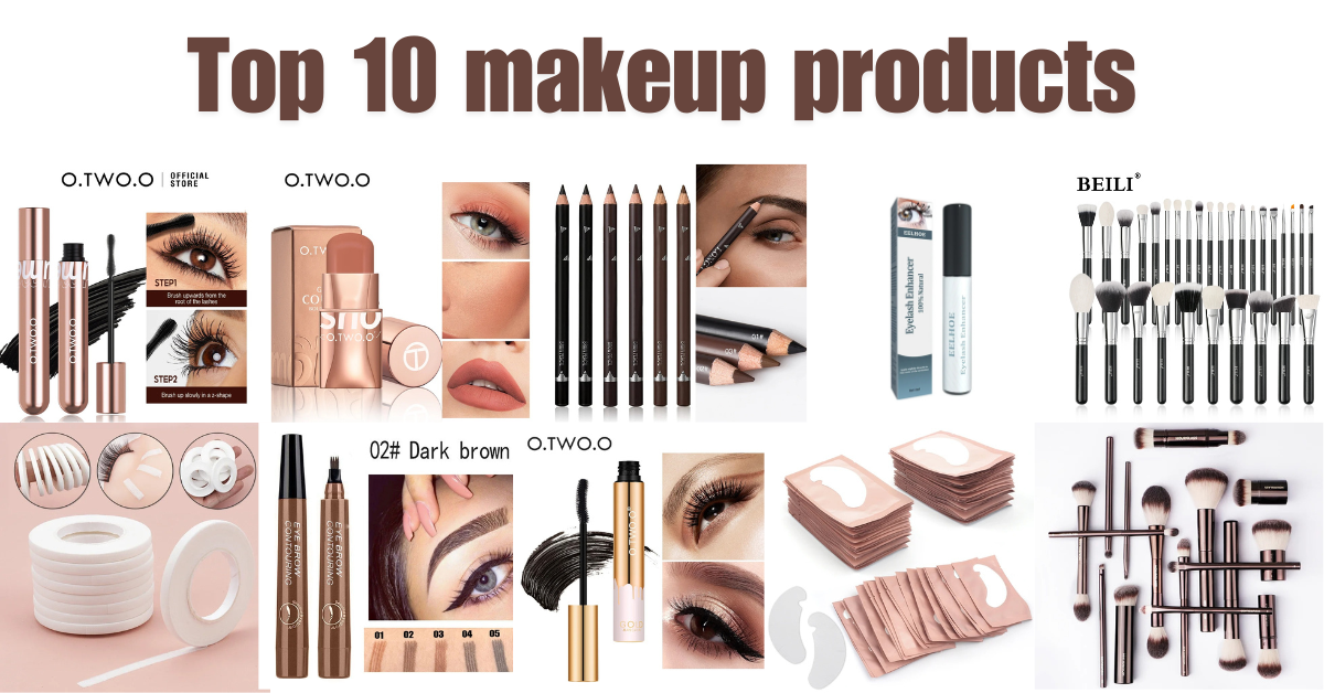 Top 10 makeup products