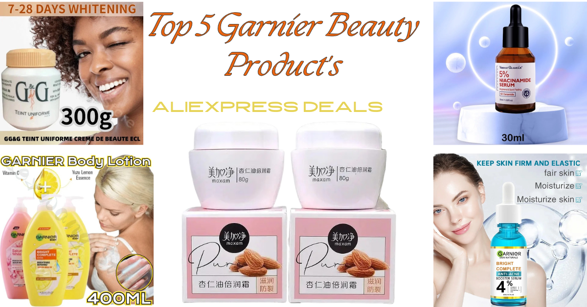 Top 5 Garnier Beauty Product's