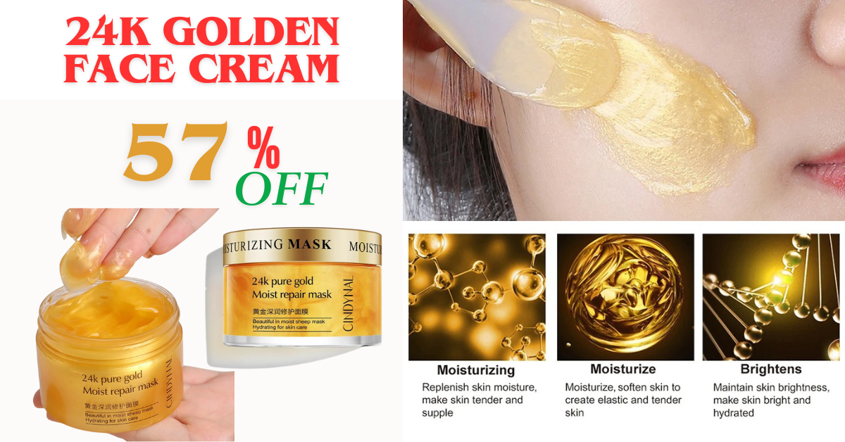 24K Golden Face Cream