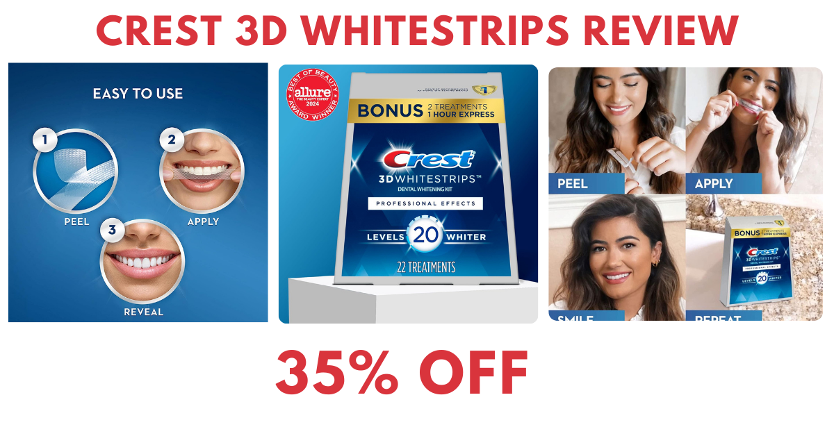 Crest 3D Whitestrips Review