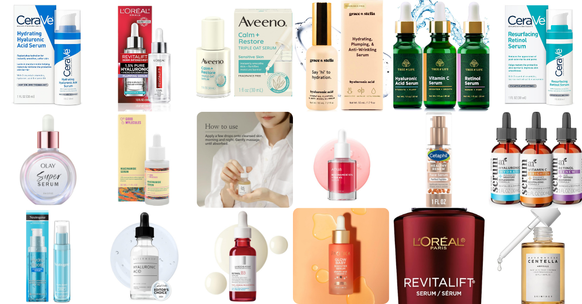 Top 20 Face Serums