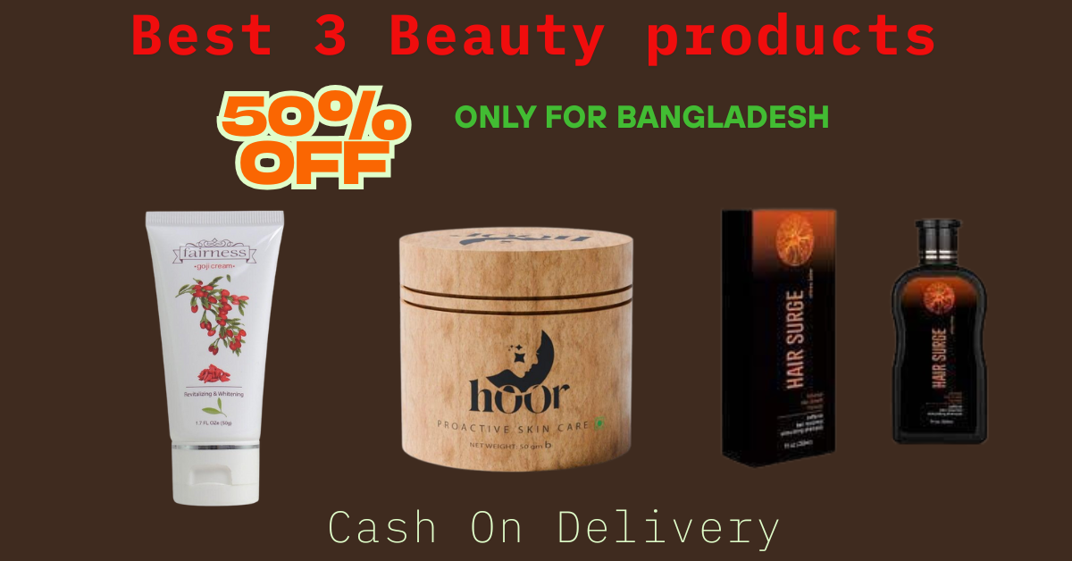 Best 3 Beauty products Best 3 Beauty products