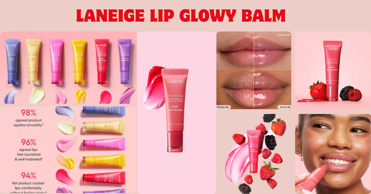 Laneige Lip Glowy Balm Review