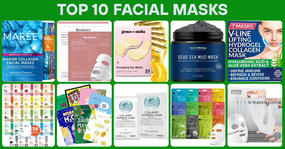 Top 10 Facial Masks